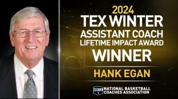 汉克-伊根荣获助理教练终身影响力奖 曾和波波互为主教练和助教